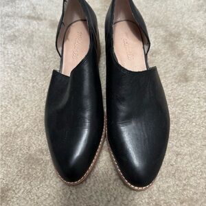 Madewell Black Leather Loafers for Men